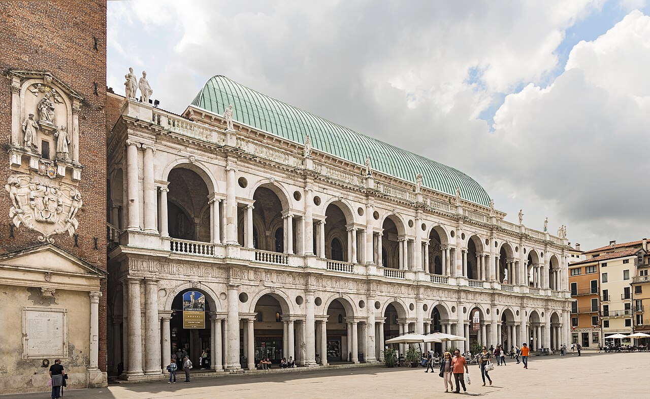 Basilica Palladiana on Piazza dei Signori in Vicenza, Italy